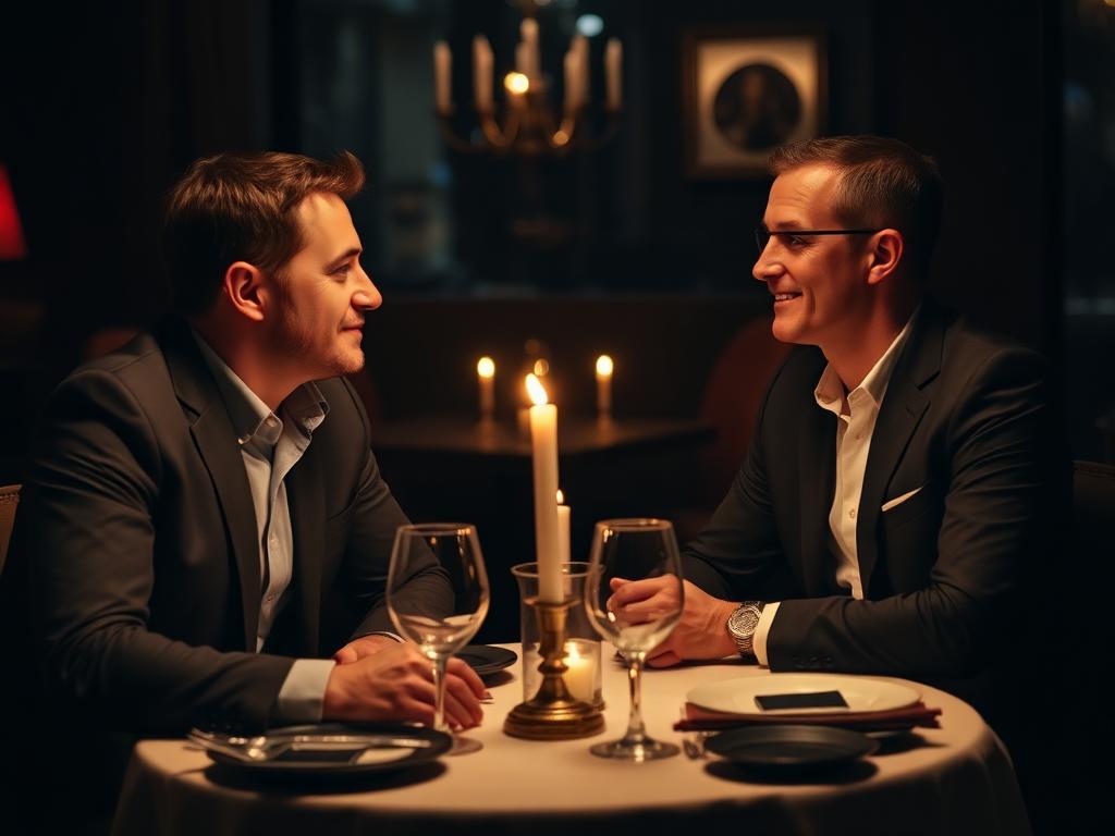Founders in conversation at a private Networx dinner